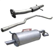 Kit Tubo + Intermediário + Traseiro Ford Ka 1.0 8v 97 A 98 Kit Tubo + Intermediário + Traseiro Ford Ka 1.0 8v 97 A 98