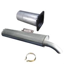 Kit Tubo + Silencioso Caminhão 14.170 Cummins Aspirado 91 00