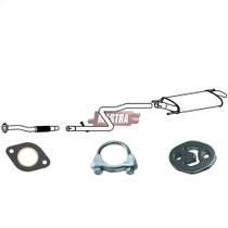 Kit Tubos + Silencioso Fiesta Hatch 1.0 8v 1997 A 1999 Zetec Kit Tubos + Silencioso Fiesta Hatch 1.0 8v 1997 A 1999 Zetec