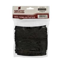 Kit tubos termo retrateis preto 98 uni sibratec Kit tubos termo retrateis preto 98 uni sibratec