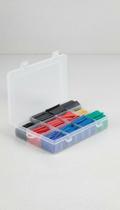 Kit Tubos Termorretráteis 560 Peças + Estojo Kit Tubos Termorretráteis 560 Peças + Estojo
