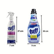 Kit Tuff 2 Itens Lava Roupas 2 em 1 Sem Passar 1,5L 350ml. A Solução para sua Lavanderia