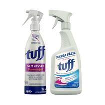 Kit Tuff Passa Fácil 500ml. Tuff Sem Passar 350ml Spray 2 Unidades