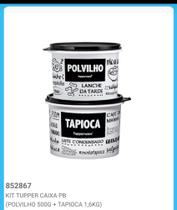 Kit tupper caixa pb