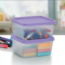 Kit Tupperware Basic Line 500ml Cor Sortidos ( 2 peças ) Kit Tupperware Basic Line 500ml Cor Sortidos ( 2 peças )