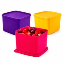 Kit Tupperware Jeitosos 800ml 3 peças