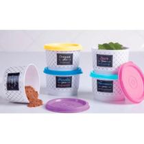 Kit Tupperware Potinhos Tempero Bistrô Condimentos