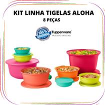 Kit Tupperware Tigelas Aloha (8 Peças)