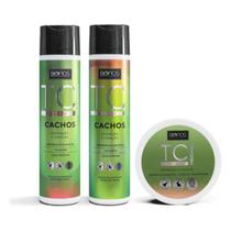 Kit Turbo Cachos Definição e Fixação Shampoo Condicionador Máscara - Biofios