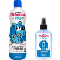 Kit Turma da Mônica Pets - Shampoo Neutro + Colônia Filhotes para Cães e Gatos - Total Química