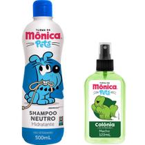 Kit Turma da Mônica Pets - Shampoo Neutro + Colônia Macho para Cães e Gatos - Total Química