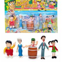 Kit Turma Do Chaves Animado com 5 bonecos Kit Turma Do Chaves Animado com 5 bonecos
