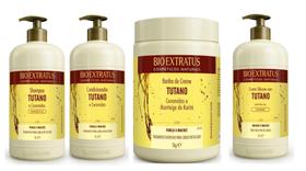 Kit Tutano e Ceramidas (Shampoo/Condicionador/Creme Silicone 1L + Banho Creme 1KG) - Bio Extratus
