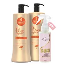 Kit Tutano Haskell Shampoo + Cond 1L + Finalizador Obrigatório Lourre 120ml