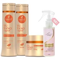 Kit Tutano Haskell Shampoo + Cond + Máscara 300ml + Finalizador Obrigatório Lourre 120ml