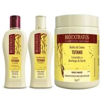 Kit Tutano Shampoo + Condicionador 250ml + Máscara 1 Kg - Bio Extratus