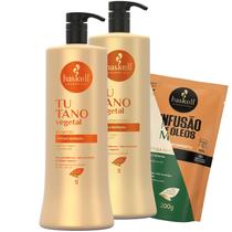 Kit Tutano Shampoo E Condicionador 1L Haskell Kit Tutano Shampoo E Condicionador 1L Haskell