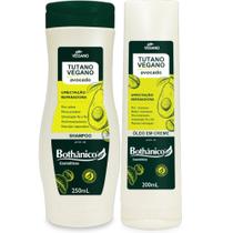 Kit Tutano Vegano Avocado Shampoo 250ml + Óleo Em Creme 200ml Bothanico