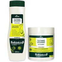 Kit Tutano Vegano Avocado Shampoo + Máscara 500ml Bothanico Kit Tutano Vegano Avocado Shampoo + Máscara 500ml Bothanico