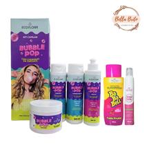 Kit Tutti Frutti c/ Kit Capilar Bubble Pop e Perfume de Calcinha e Sabonete Intimo c/ 6 Itens