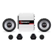 Kit Two Way Bomber 2 Vias 6 Pol + Ts-400x4 Taramps 400 Rms