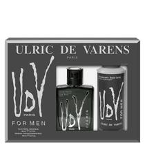 Kit UDV For Men Ulric de Varens Masculino - Eau de Toilette 100ml + Desodorante 200ml Kit UDV For Men Ulric de Varens Masculino - Eau de Toilette 100ml + Desodorante 200ml
