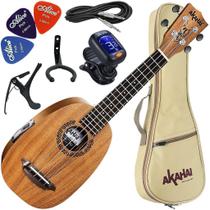 Kit Ukulele Akahai Ronsani Akp-21E Soprano Elétrico