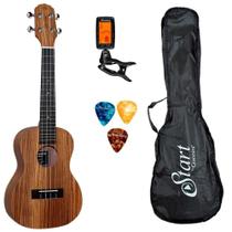 Kit ukulele concert acustico giannini c/ bag afinador e palhetas guk-23 zw