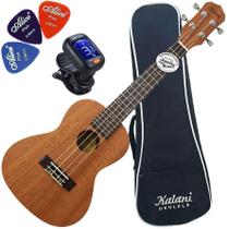 Kit Ukulele Concerto 24 Tribes Sapele Kalani Kal220 Cs