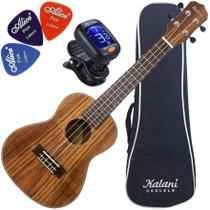 Kit Ukulele Concerto Acústico Kal330 CK Série Kayke Kalani Ux01