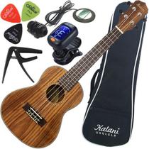 Kit Ukulele Concerto Elétrico Kalani Kal330ck Aquila + Bag