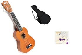 Kit ukulele soprano land + capa + encordoamento