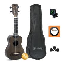 Kit Ukulele Soprano Strinberg Acústico UK06S Tobacco Completo