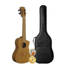 Kit Ukulele Soprano Tagima Profissional Elétrico Bambu Capa