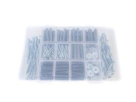 Kit Ultra 420 Peças Parafusos Buchas (6 e 8) Arruelas e Caixa Kit Ultra 420 Peças Parafusos Buchas (6 e 8) Arruelas e Caixa