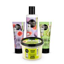 Kit Ultra Avançado Cabelos Mistos Organic Shop Kit Ultra Avançado Cabelos Mistos Organic Shop