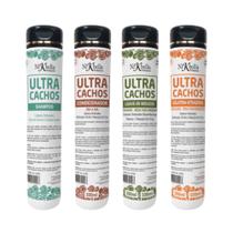 Kit Ultra Cachos Ativadores - Shampoo, Condicionador, Mousse Ativador e Gelatina Ativador