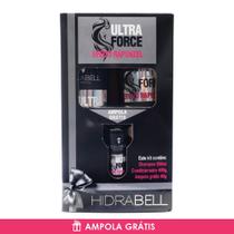 Kit Ultra Force Efeito Rapunzel Hidrabell - Projeto Rapunzel, Crescimento Capilar Acelerado Hidrabell