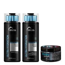 Kit Ultra Hydration Shampoo + Condicionador e Máscara Specific Mask - Truss Kit Ultra Hydration Shampoo + Condicionador e Máscara Specific Mask - Truss