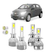 Kit Ultra Led Alta E Baixa Chevrolet Agile 10/11 20000Lúmens