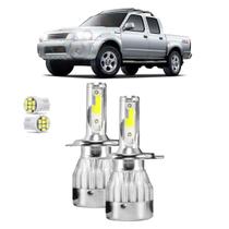 Kit Ultra Led Alta e Baixa Nissan Frontier 03/07 20000Lúmens