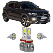 Kit Ultra Led Anti-Erro Canceller Vw Tcross 2018/23 20000lm