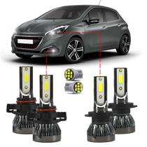 Kit Ultra Led Canceller Peugeot 208 2012/2020 22000lm Kit Ultra Led Canceller Peugeot 208 2012/2020 22000lm