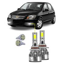 Kit Ultra Led Chevrolet Celta 2006/15 20000 Lúmens 6500k Mil