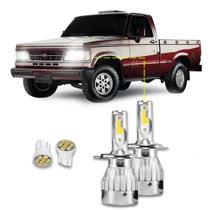 Kit Ultra Led Chevrolet D20 1985/1997 Alto e Baixo 20000lm