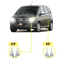 Kit Ultra Led Chevrolet Meriva 2003/2012 20000 Lúmens 6500K