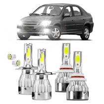 Kit Ultra Led Chevrolet Prisma 2006/2011 20000 Lúmens 6500k