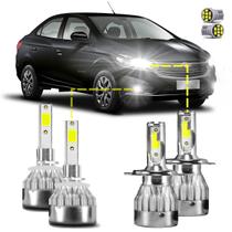 Kit ultra led chevrolet prisma 2012/2020 2000 lúmens 6500k (alta baixa milha).