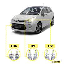 Kit Ultra LED Citroën C3 2013/2106 20000 Lúmens 6500K