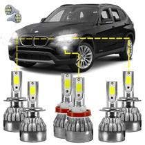 Kit Ultra Led Completo BMW X1 2010 a 2019 20000lm 6500k